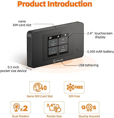 GlocalMe DuoTurbo 4G LTE Portable WiFi Mobile Hotspot Review