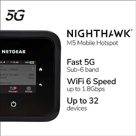 NETGEAR Nighthawk M5 5G Mobile Hotspot Router Review