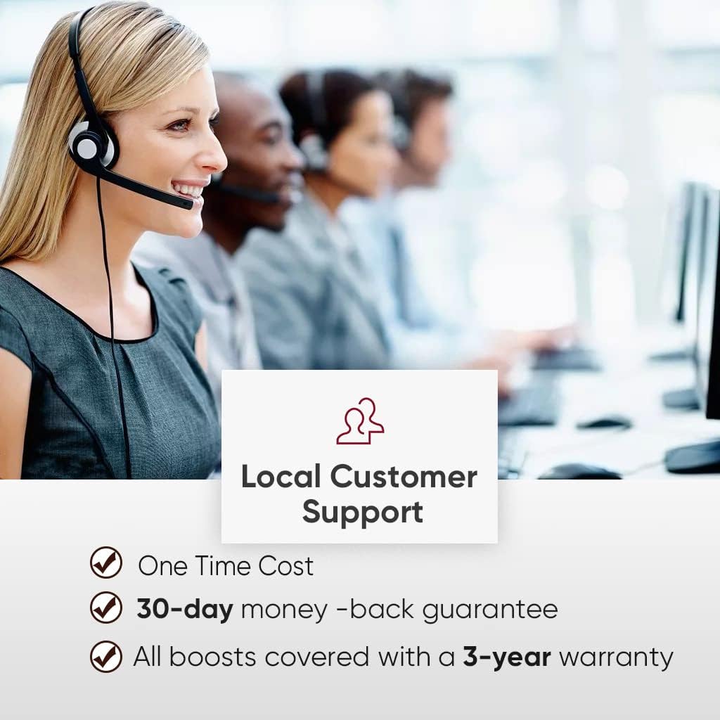 Cell Phone Booster for Home Up to 3,000 sq ft, Cell Phone Signal Booster Kit Boost 5G /4G LTE Data for Band 66/4/12/17/13/5/25/2, Compatible with All U.S. Carriers Verizon, ATT, T-Mobile Cell Phone Booster for Home Up to 3,000 sq ft, Cell Phone Signal Booster Kit Boost 5G /4G LTE Data for Band 66/4/12/17/13/5/25/2, Compatible with All U.S. Carriers Verizon, ATT, T-Mobile