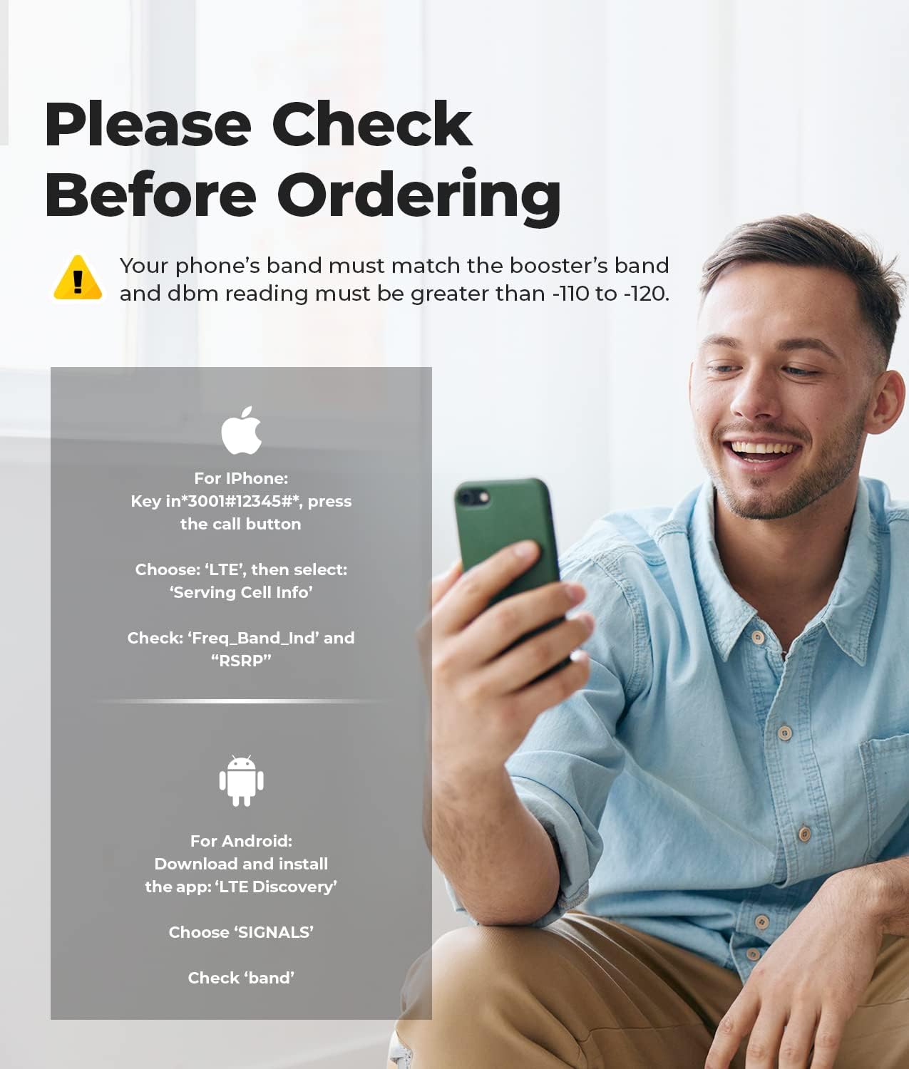 Cell Phone Signal Booster for Verizon,ATT and All U.S. Carriers on Quad-Band 12/17/5/2/25/4,Cell Signal Booster for Home Amplify 3G 4G LTE 5G Signal Up to 5,000 Sq. Ft,FCC Approved Cell Phone Signal Booster for Verizon,ATT and All U.S. Carriers on Quad-Band 12/17/5/2/25/4,Cell Signal Booster for Home Amplify 3G 4G LTE 5G Signal Up to 5,000 Sq. Ft,FCC Approved