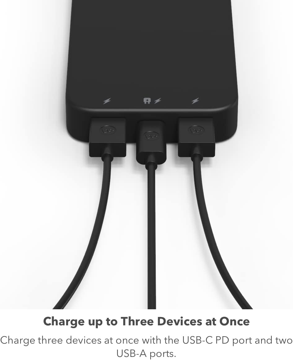 mophie Powerstation 2023 with PD Power Bank Snap+ Juice Pack Mini - Wireless Portable Magnetic Charger with 5000 mAh Internal Battery, Black mophie Powerstation 2023 with PD Power Bank Snap+ Juice Pack Mini - Wireless Portable Magnetic Charger with 5000 mAh Internal Battery, Black