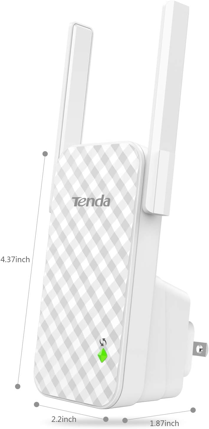 Tenda N300 WiFi Extender(A9), WiFi Extenders Signal Booster for Home, Single Band WiFi Range Extender, Internet Booster, Wall Plug Design, 2.4Ghz Only Tenda N300 WiFi Extender(A9), WiFi Extenders Signal Booster for Home, Single Band WiFi Range Extender, Internet Booster, Wall Plug Design, 2.4Ghz Only