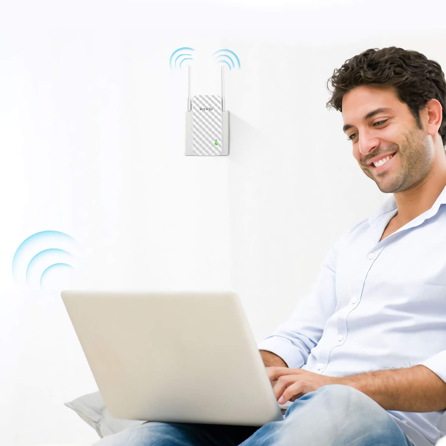 Tenda N300 WiFi Extender(A9), WiFi Extenders Signal Booster for Home, Single Band WiFi Range Extender, Internet Booster, Wall Plug Design, 2.4Ghz Only Tenda N300 WiFi Extender(A9), WiFi Extenders Signal Booster for Home, Single Band WiFi Range Extender, Internet Booster, Wall Plug Design, 2.4Ghz Only