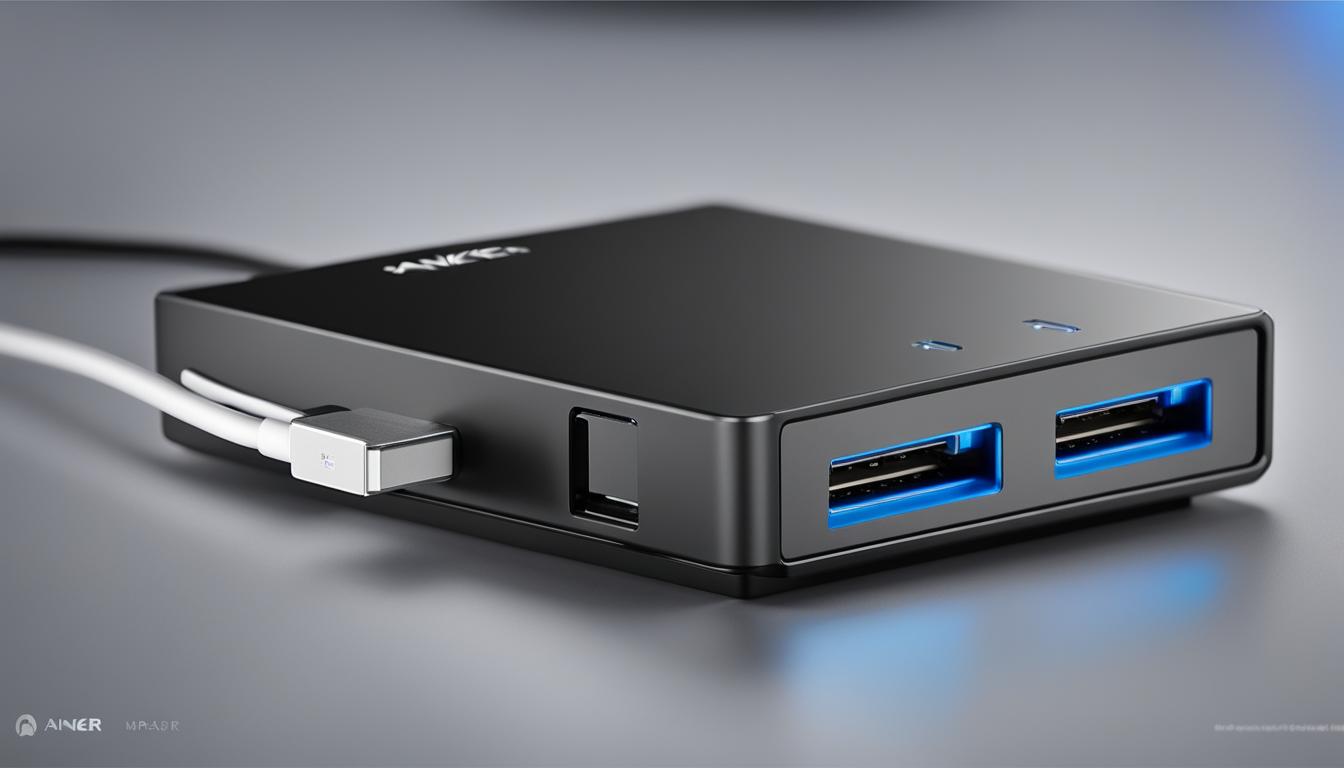 Anker USB 3.0 4-Port Portable Aluminum Hub with 2-Foot USB 3.0 Cable Anker USB 3.0 4-Port Portable Aluminum Hub with 2-Foot USB 3.0 Cable