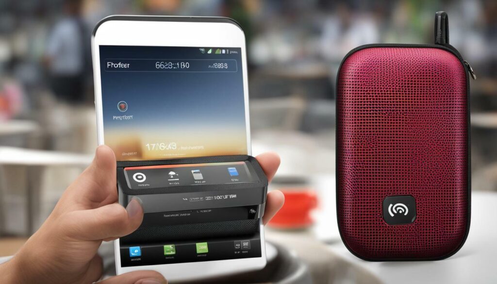 Portable WiFi Hotspot Device