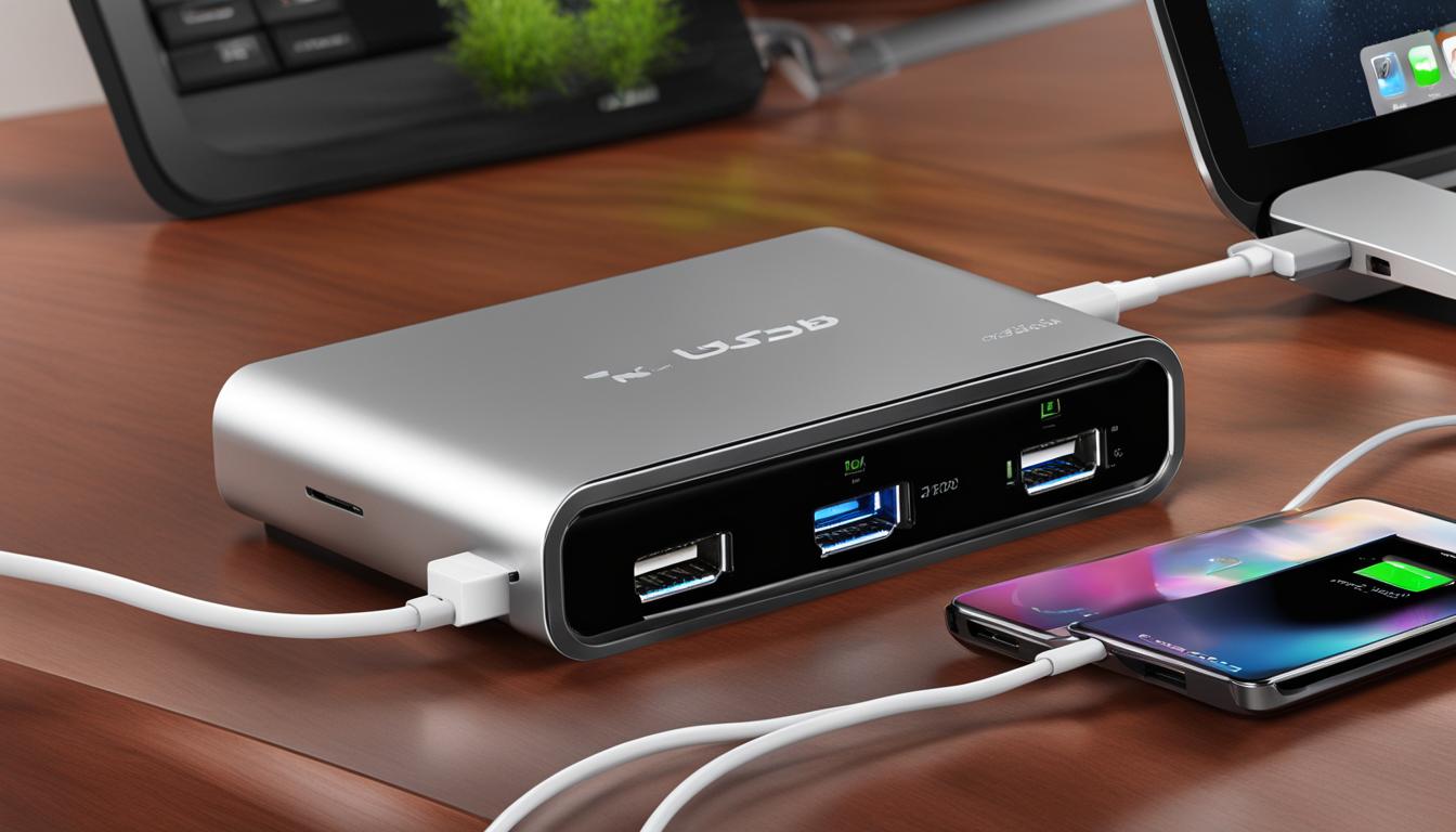 USB hub and dock USB hub and dock
