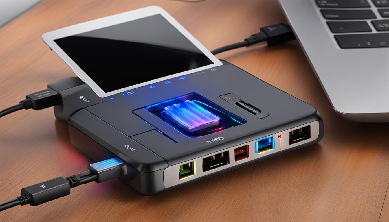 USB port hub USB port hub