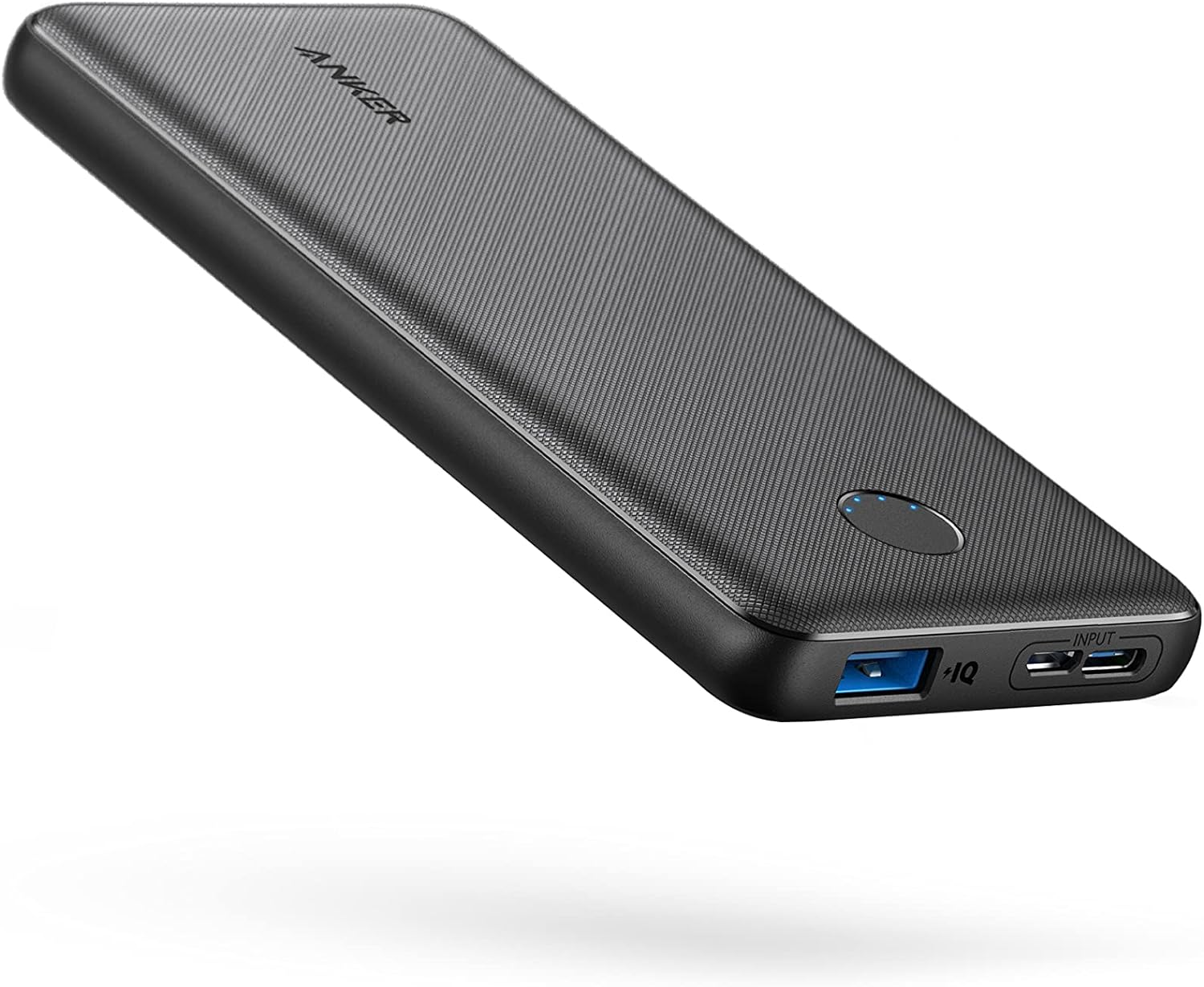 Anker Portable Charger, Power Bank, 10K Battery Pack with High-Speed PowerIQ Charging Technology and USB-C (Input Only) for iPhone 15/15 Plus/15 Pro/15 Pro Max, iPhone 14/13 Series, Samsung Galaxy