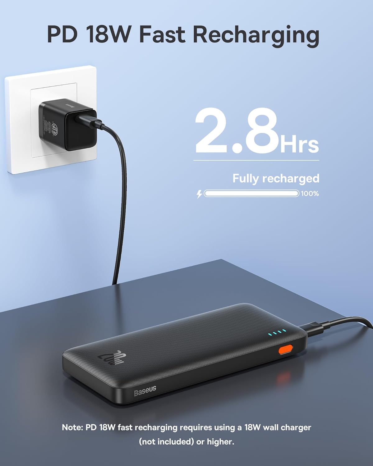 Baseus Portable Charger, PD 20W Power Bank Fast Charging, 10000mAh Slim Battery Pack Charger Portable with USB C inOut for iPhone 15 14 13 12 11 Samsung S23 S22 Google LG iPad etc. Baseus Portable Charger, PD 20W Power Bank Fast Charging, 10000mAh Slim Battery Pack Charger Portable with USB C inOut for iPhone 15 14 13 12 11 Samsung S23 S22 Google LG iPad etc.