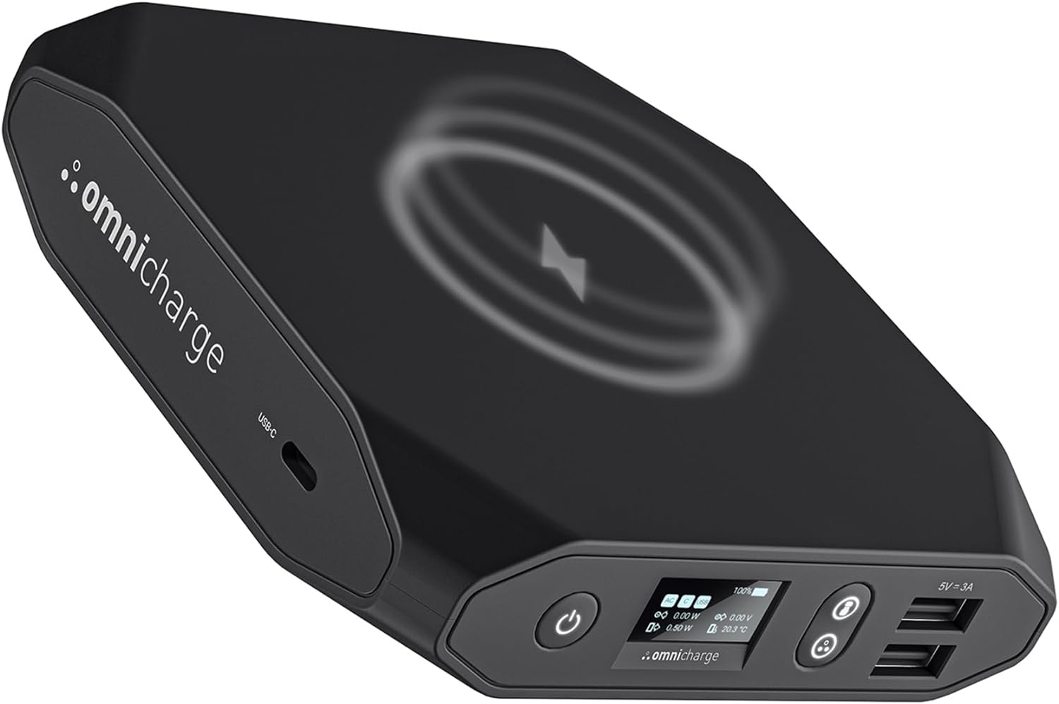 Omni 20c+ 100W USB-C/Wireless Charging (No AC Outlet) Portable Power Bank with USB Hub | Battery Pack for Laptops, Cameras, Tablets, Smartphones, iPhone, Wacom MobileStudio Pro and Other Smart Devices Omni 20c+ 100W USB-C/Wireless Charging (No AC Outlet) Portable Power Bank with USB Hub | Battery Pack for Laptops, Cameras, Tablets, Smartphones, iPhone, Wacom MobileStudio Pro and Other Smart Devices