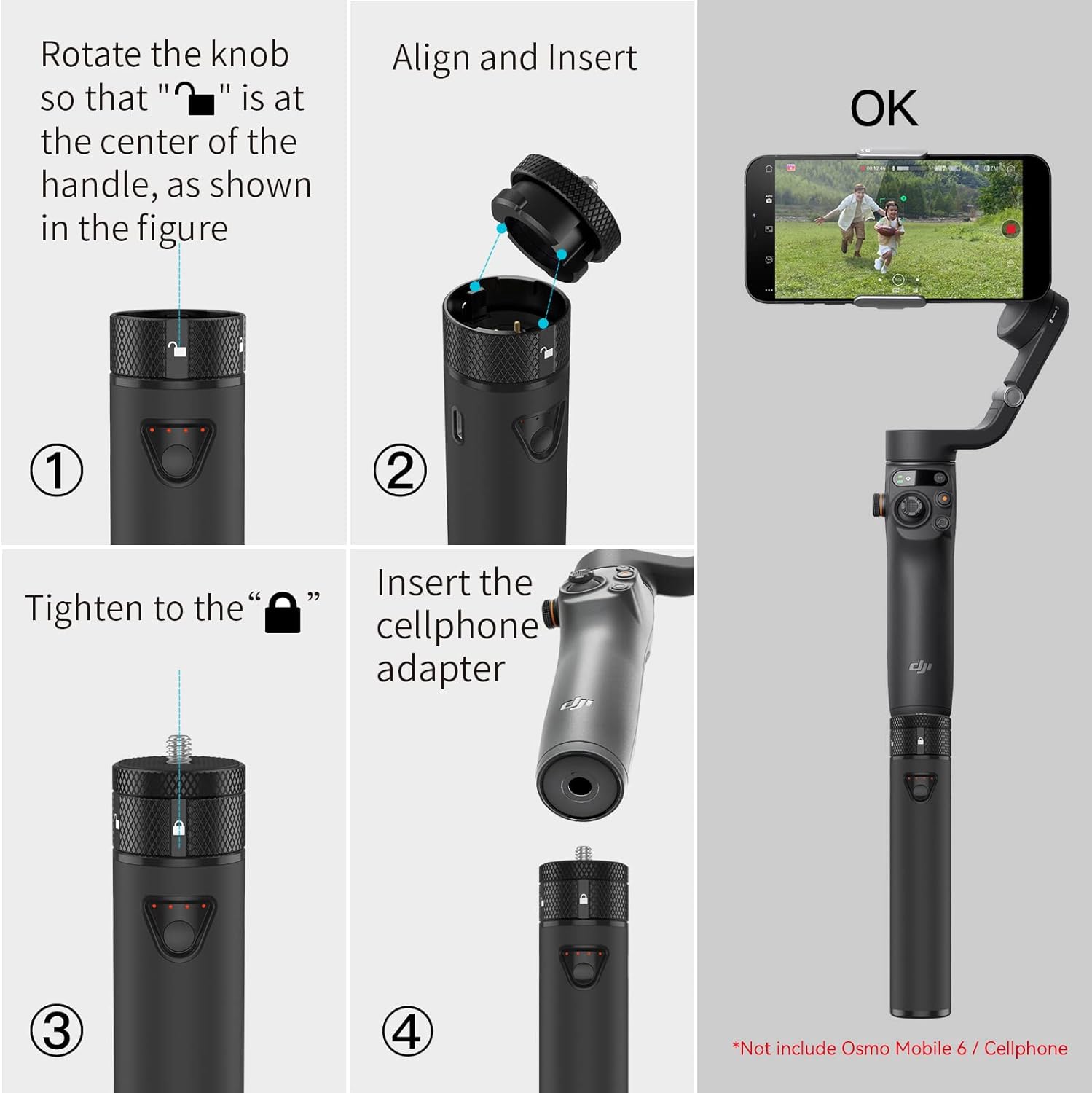 Smatree Portable Power Stick(Power Bank) Compatible for DJI Osmo Mobile 6, Extension Rod with 5000mah Battery Compatible for Osmo Mobile 6(Osmo Mobile 6 is Not Included) Smatree Portable Power Stick(Power Bank) Compatible for DJI Osmo Mobile 6, Extension Rod with 5000mah Battery Compatible for Osmo Mobile 6(Osmo Mobile 6 is Not Included)