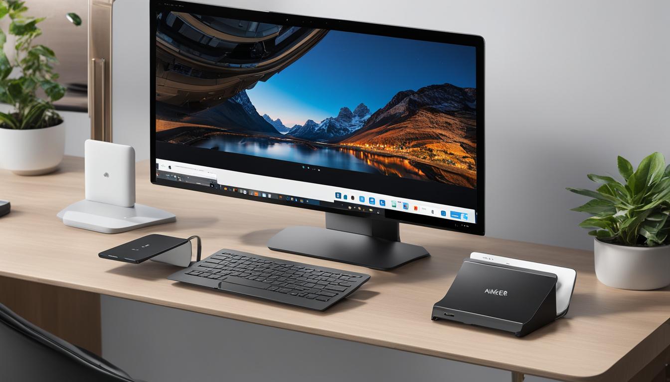 Anker USB-C Docking Stations with KVM Switch Anker USB-C Docking Stations with KVM Switch