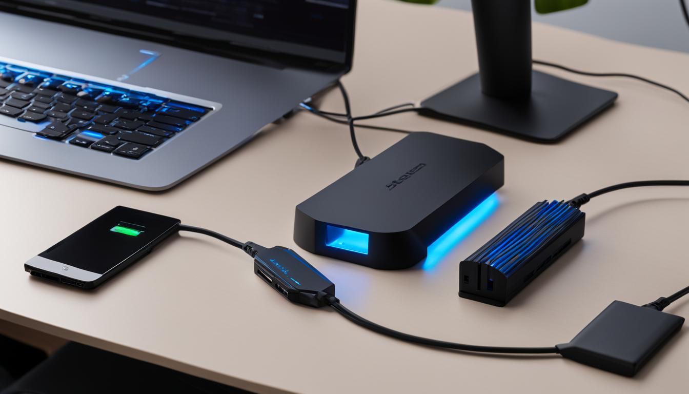 Portable USB hub Portable USB hub