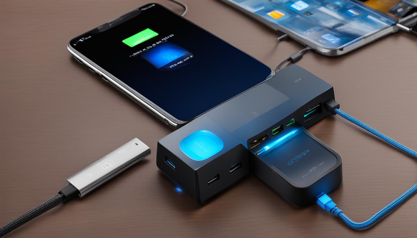 USB hub charging capabilities USB hub charging capabilities