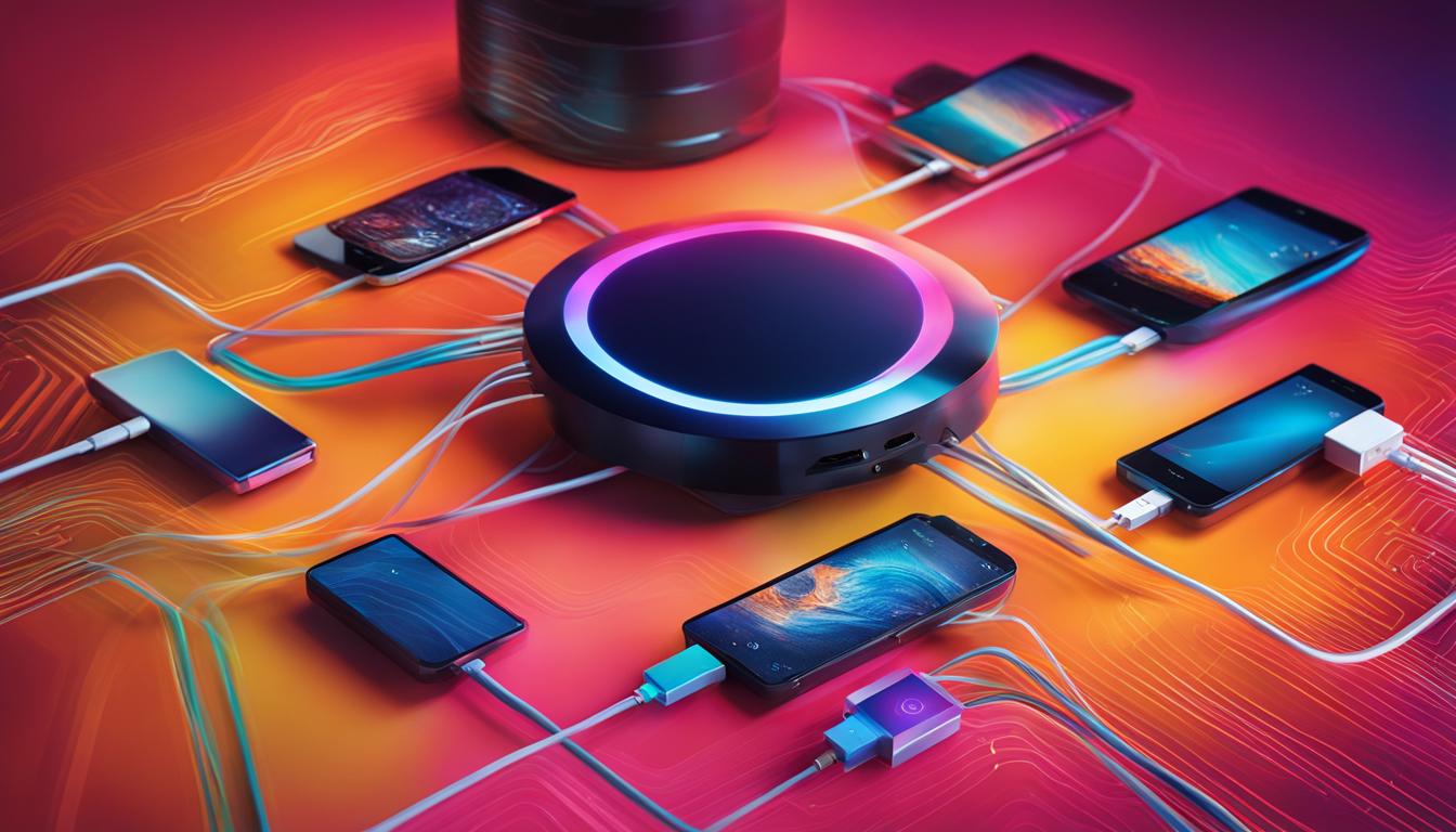 USB port hub USB port hub