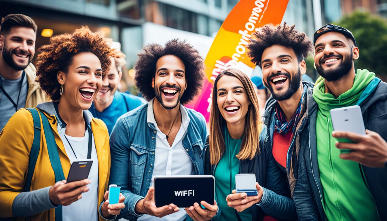 Promoting Cultural Events with Portable WiFi Hotspots