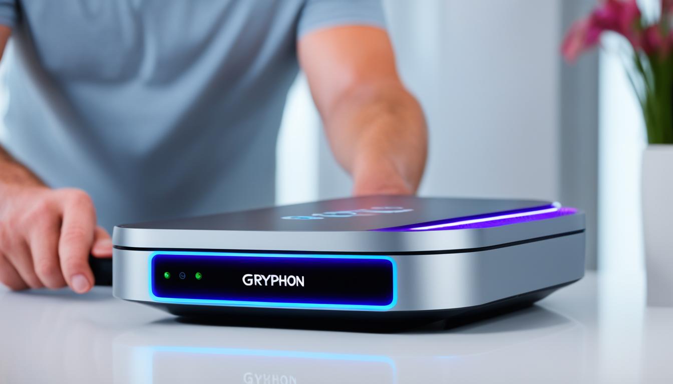 Gryphon Router Easy Setup and User-Friendly Controls Gryphon Router Easy Setup and User-Friendly Controls