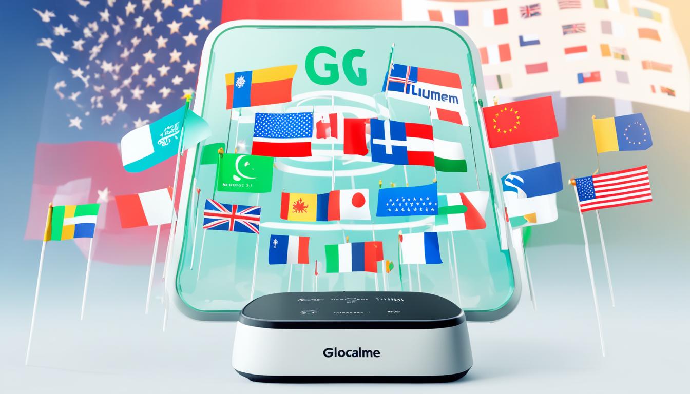 Does GlocalMe Numen Air 5G support multiple languages?