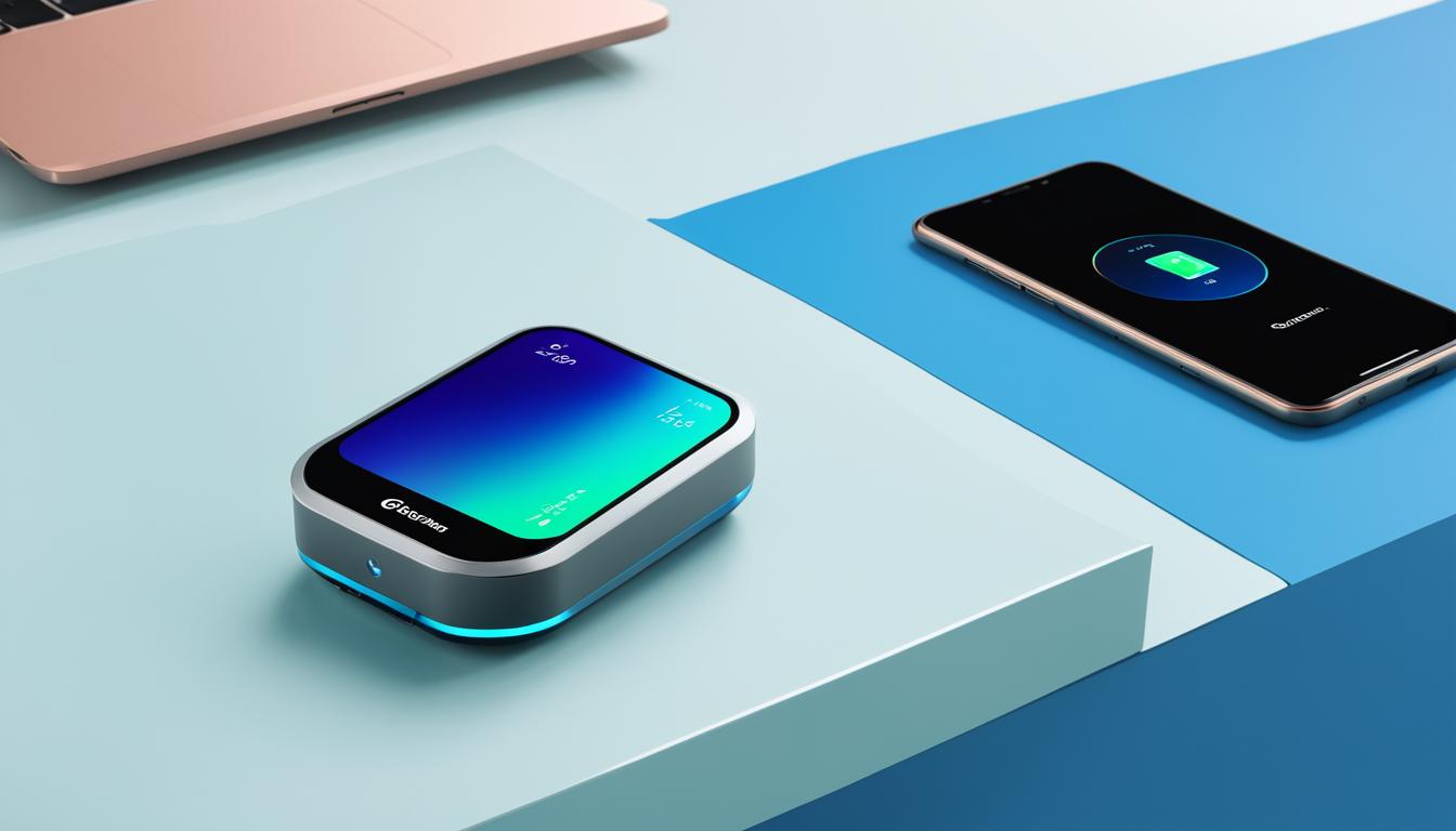 What security features does GlocalMe Numen Air 5G have?